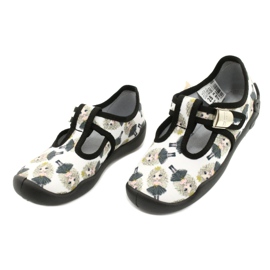 Befado children's shoes blanka princess 115X007 black ecru 3