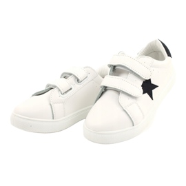 Evento Star News 21DZ26-3932 Velcro sneakers, white 2