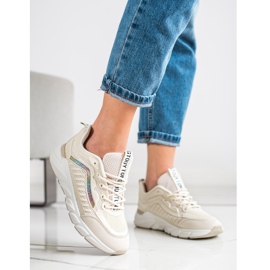 SHELOVET Classic Sneakers beige 1 SHELOVET Classic Sneakers beige 1