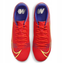 Nike Mercurial Vapor 14 Academy FG / MG CU5691 600 soccer shoe red red 1