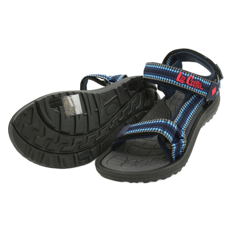 Sandals with a foam insert Lee Cooper LCW-21-34-0313L blue 4