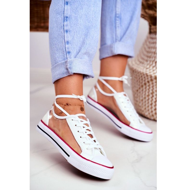 PS1 Women's Sneakers White Transparent Elements Grace colorless 1