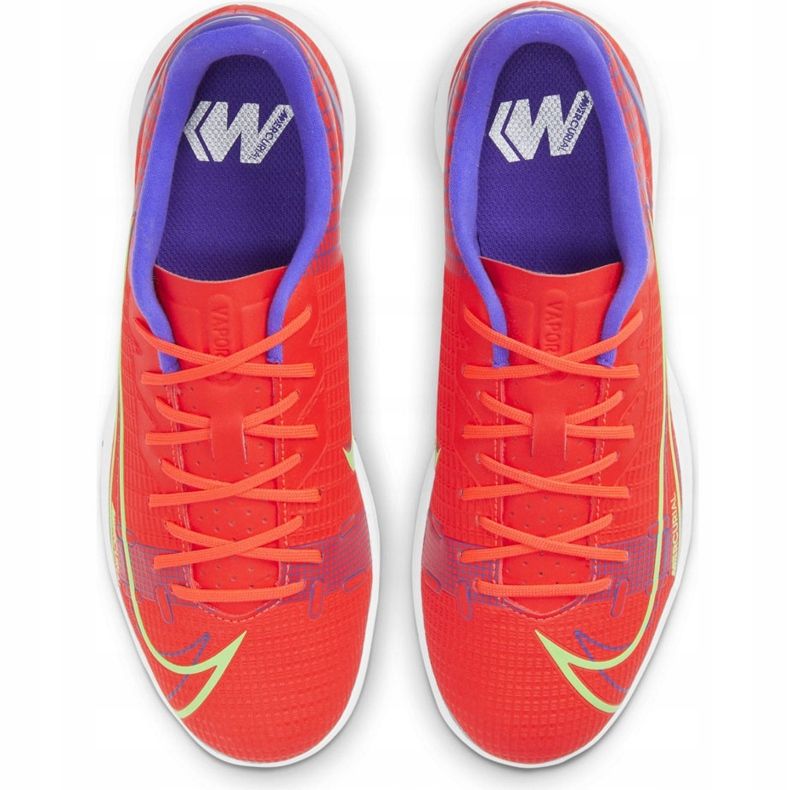 Nike Mercurial Vapor 14 Academy Ic Junior CV0815 600 soccer shoe red red 1