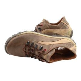 KENT Men's hiking shoes 268K brown beige 3