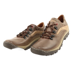 KENT Men's hiking shoes 268K brown beige 1
