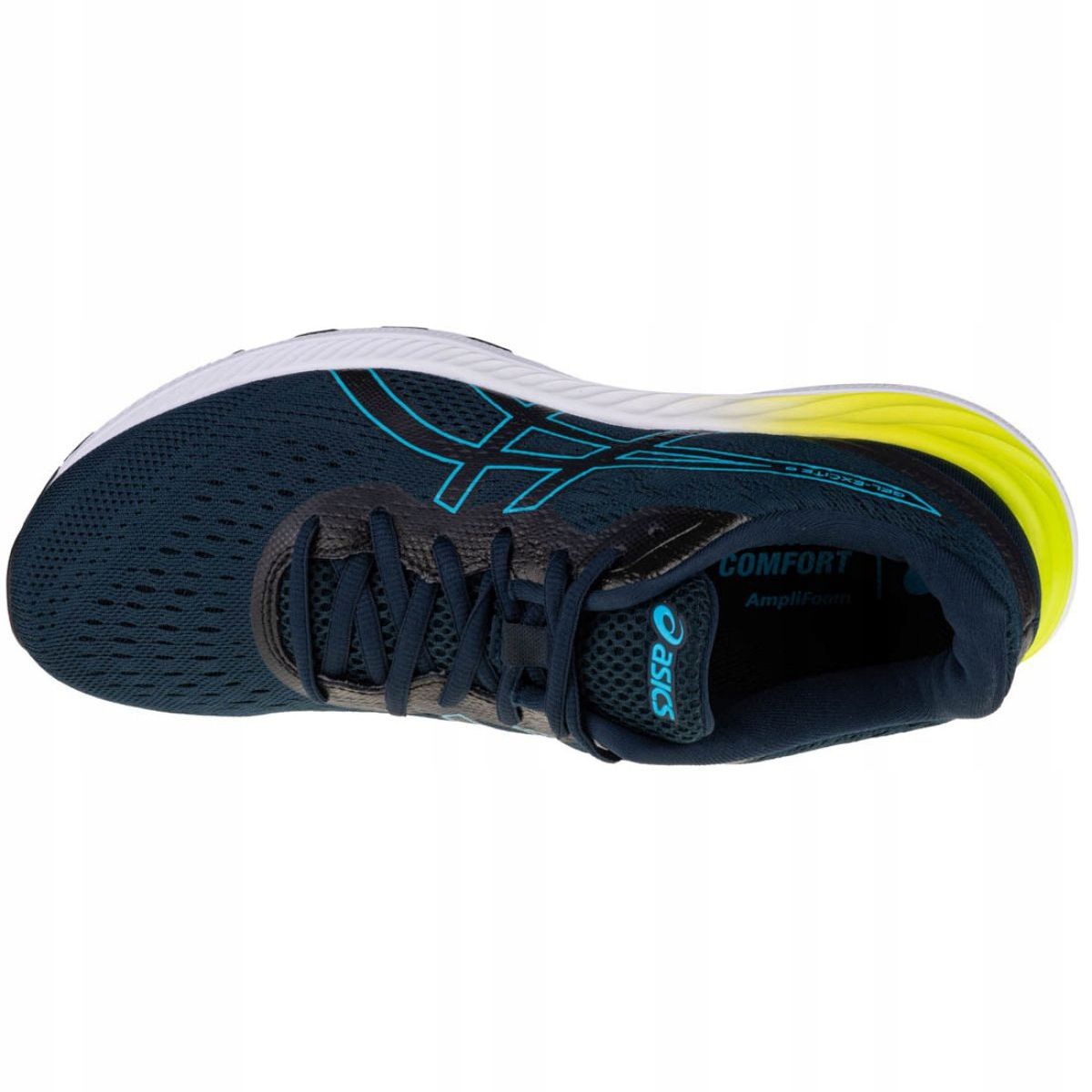 ASICS Gel-Excite 8 Running Shoes Mens 14 Navy Blue Neon Green 1011B036 Sneakers ASICS Gel Excite 8 Running Shoes Sneakers | Mercari main image 2