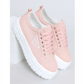 Pink women's sneakers LA134 Pink 1