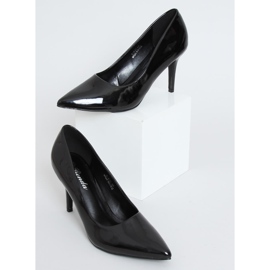 Black women's high heels S-631 Black 1