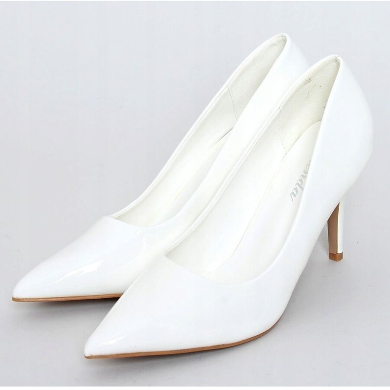 White women's high heels S-631 White 1