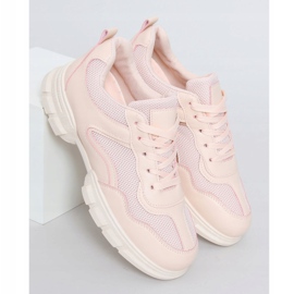 Pink 3157 Pink sports shoes 1
