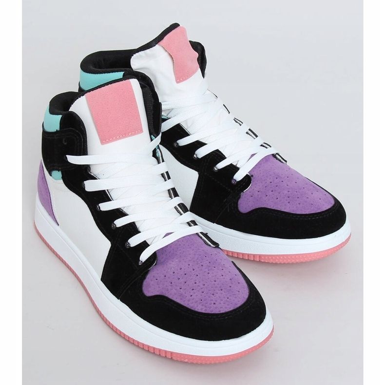 NB505 Purple high-top sneakers multicolored 1