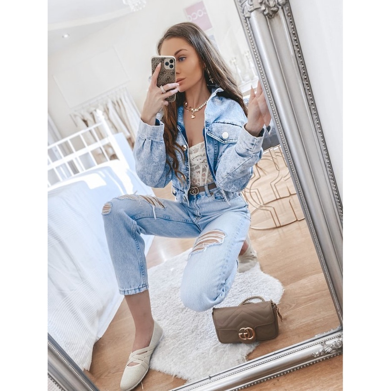 Beige fabric ballerinas LD8E07 2