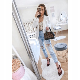 Burgundy suede pumps on the L408 heel red 2