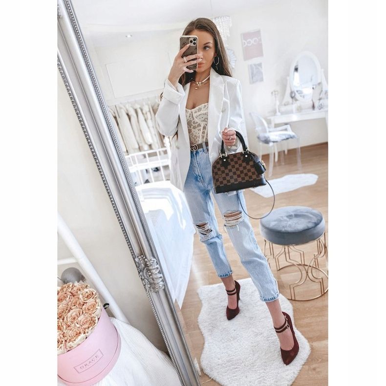 Burgundy suede pumps on the L408 heel red 2