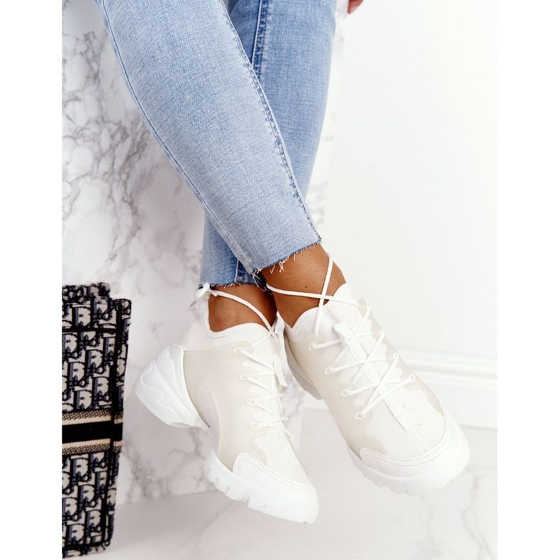 Women's Sport Shoes Sneakers White Born This Way 1