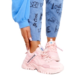 Evento Sports women's sneakers News 21SP26-3925 pink 2