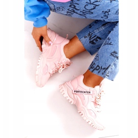 Evento Sports women's sneakers News 21SP26-3925 pink 1