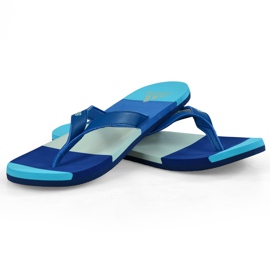 Adidas Eezay Striped BA8808 slippers navy blue blue 2 Adidas Eezay Striped BA8808 slippers navy blue blue 2