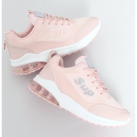 Pink women's sports shoes BM-587 Pink silver 1 Pink women's sports shoes BM-587 Pink silver 1