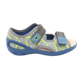 Befado children's shoes pu 065X159 blue grey multicolored 1 Befado children's shoes pu 065X159 blue grey multicolored 1