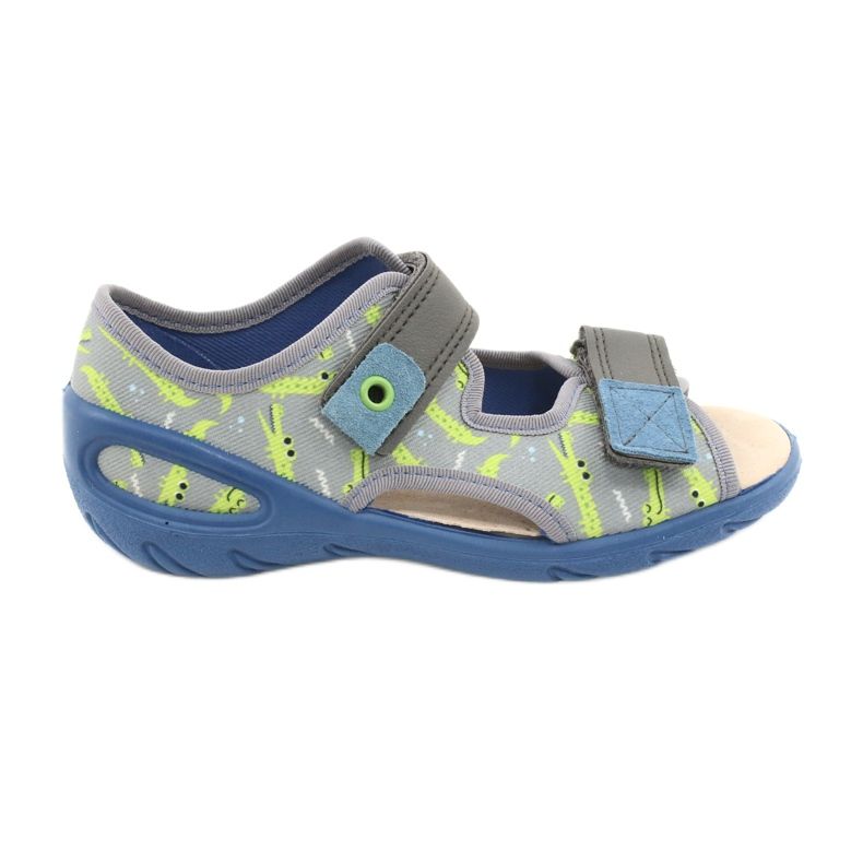 Befado children's shoes pu 065X159 blue grey multicolored 1 Befado children's shoes pu 065X159 blue grey multicolored 1