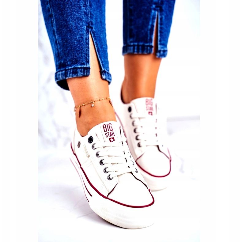 Women's Sneakers Big Star White GG274140 3