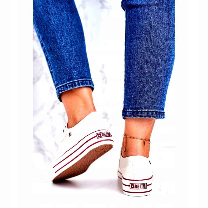 Women's Sneakers Big Star White GG274140 4