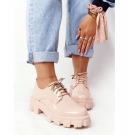 PS1 Women's Oxfords On The Nude Imogen Platform beige pink 1