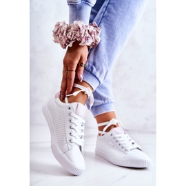 Women's Sneakers Big Star HH274073 White and Pink 2