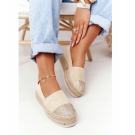 S.Barski Espadrilles On The Straw Platform S. Barski Beige 2
