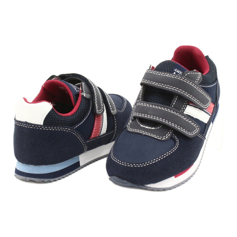 American Club Navy blue children's shoes rh24 3 American Club Navy blue children's shoes rh24 3