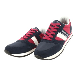 American club RH14 men's sports shoes white red navy blue 2