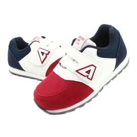 American Club Children's sports shoes leather insert BS01 BS02 Red multicolored 2