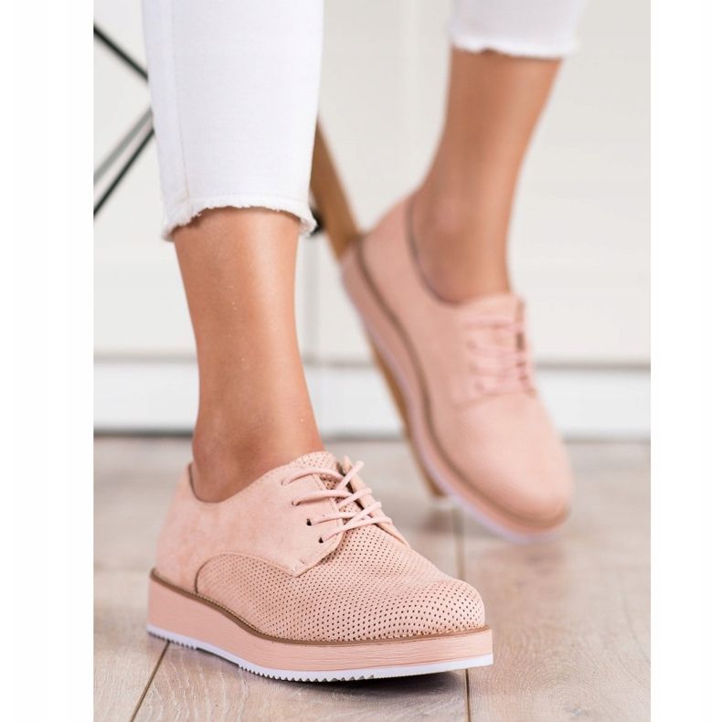 Renda Kalsic shoes on the platform pink 2