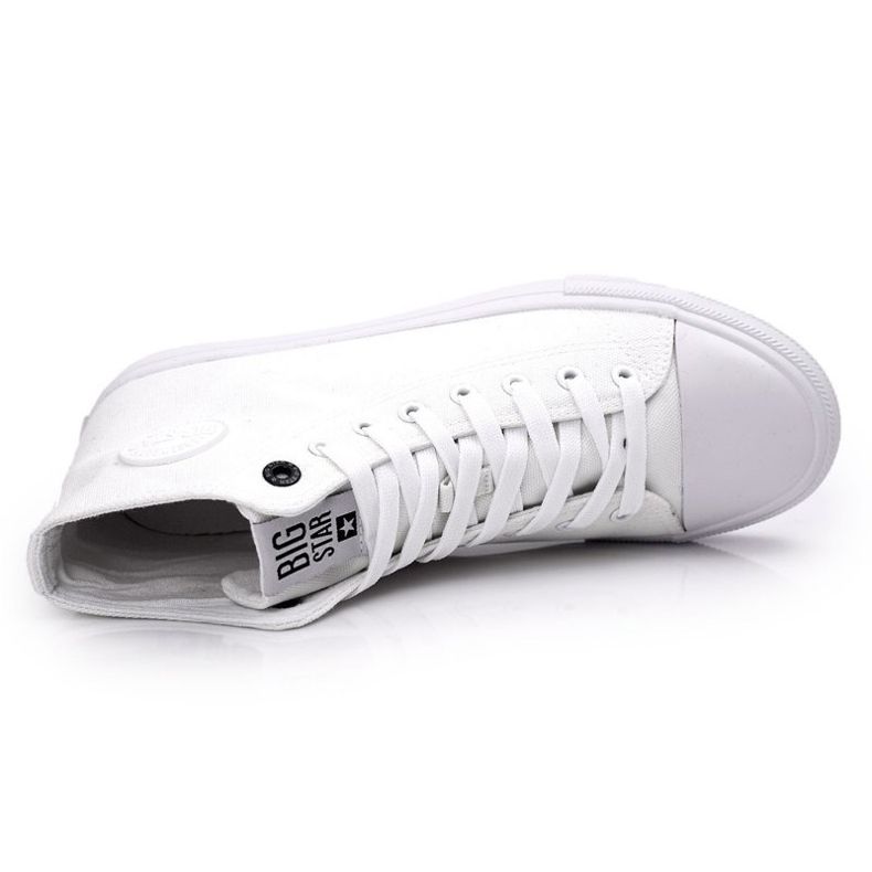 Men's Classic High-top Sneakers Big Star FF174551 White 2