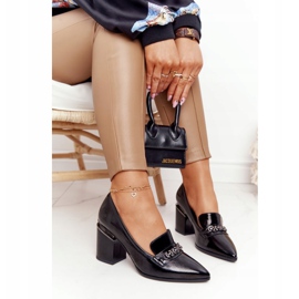 Elegant Pumps On A Bar S.Barski Premium Black 1