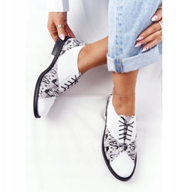 PV3 Women's Visconi Leather Shoes 7439294 White-Black 1