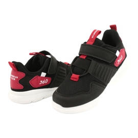 Sports shoes with leather insole American Club AA06 black 3