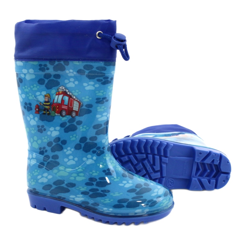American Club American Blue Firefighter Galoshes KAL04 red 4 American Club American Blue Firefighter Galoshes KAL04 red 4