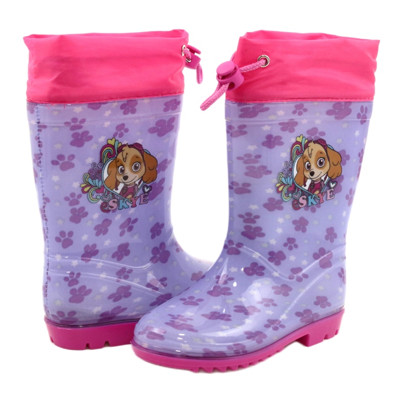 American Club American Lavender Wellies SKYE KAL04 violet pink 2