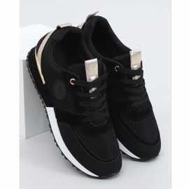Black TCYR-55 Black sports shoes 1