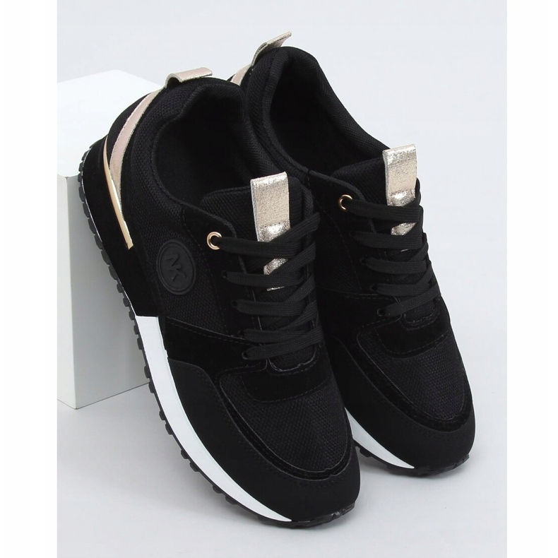 Black TCYR-55 Black sports shoes 1