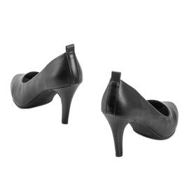 Black pumps on a stiletto heel from Brian 1