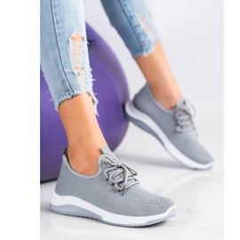 SHELOVET Casual Sport Shoes grey 2