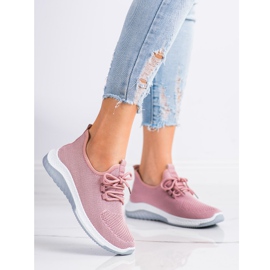 SHELOVET Casual Sport Shoes pink 1