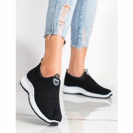 SHELOVET Light Slip-On Sneakers black 1