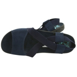 Adanex women's sandals Navy blue 4
