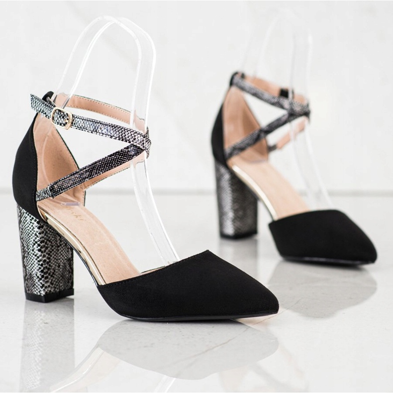 S. BARSKI Stylish Pumps On A Pillar black 1