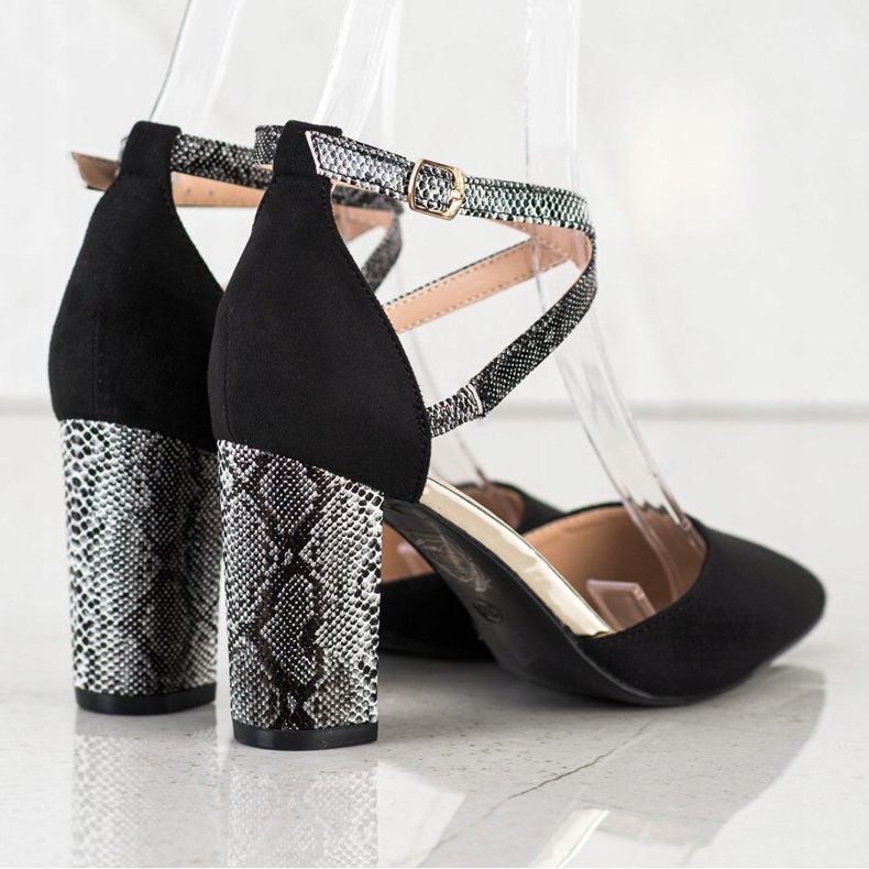 S. BARSKI Stylish Pumps On A Pillar black 2