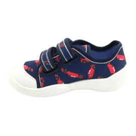 Befado children's shoes 907P133 red navy blue 1